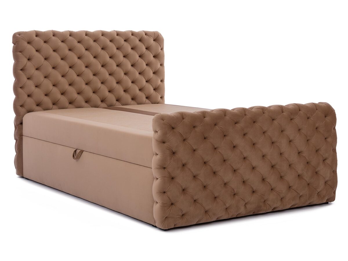 Boxspringbett im Chesterfield-Stil FASCINO