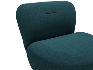 Miniaturka 10 - Turkusowy fotel tapicerowany do salonu nowoczesnego