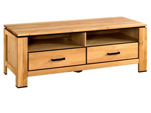 Miniatúra 16 - TV komoda so zásuvkami a výklenkami, vyrobená z masívneho dubu