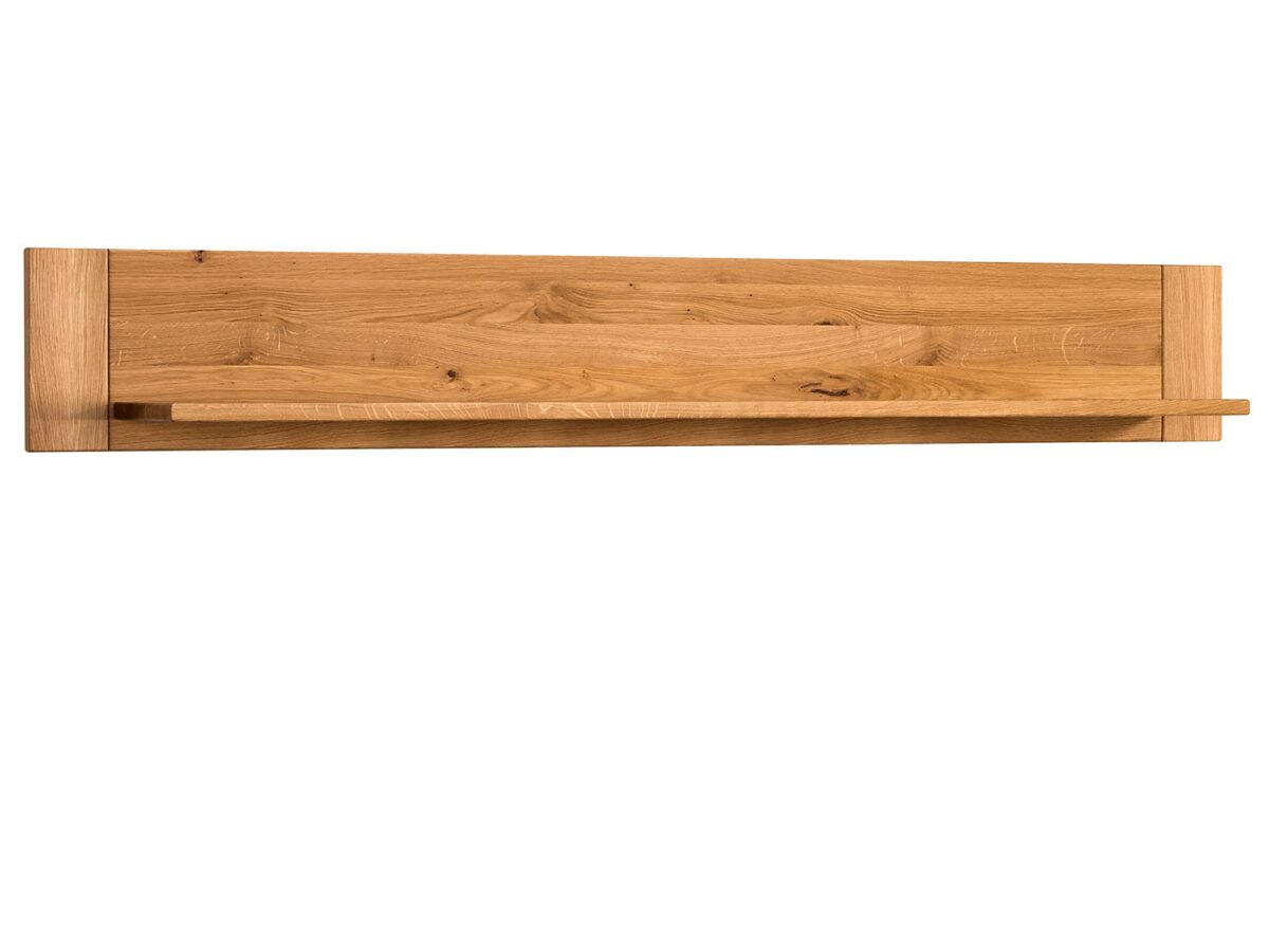 Wandregal aus massiver Eiche natur GRACIA Typ 31