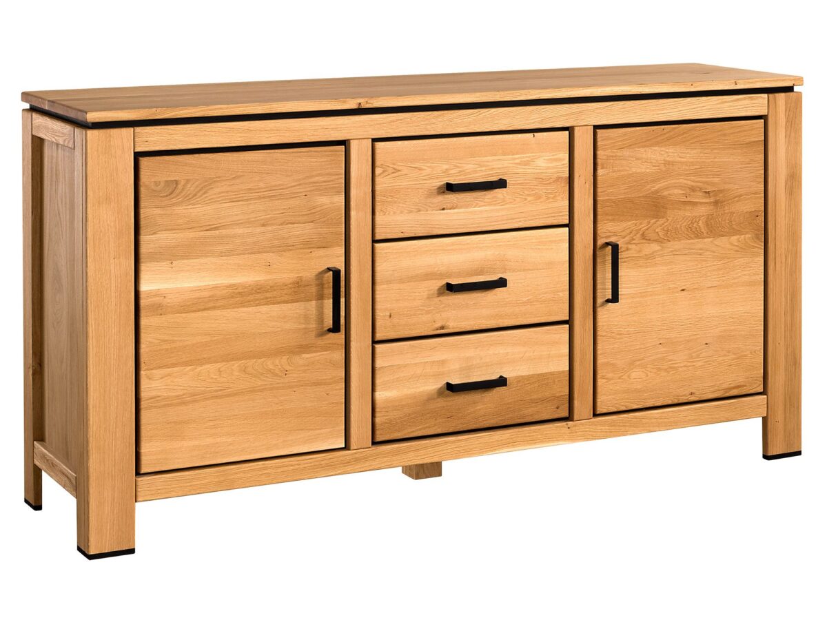 Kleine Kommode Massivholz Eiche Natur Gracia Typ 48
