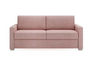 Miniaturka 2 - Różowa sofa dwuosobowa z pojemnikiem przód