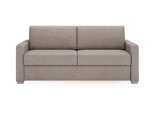 Miniaturka 1 - Szara sofa dwuosobowa z pojemnikiem frontalny