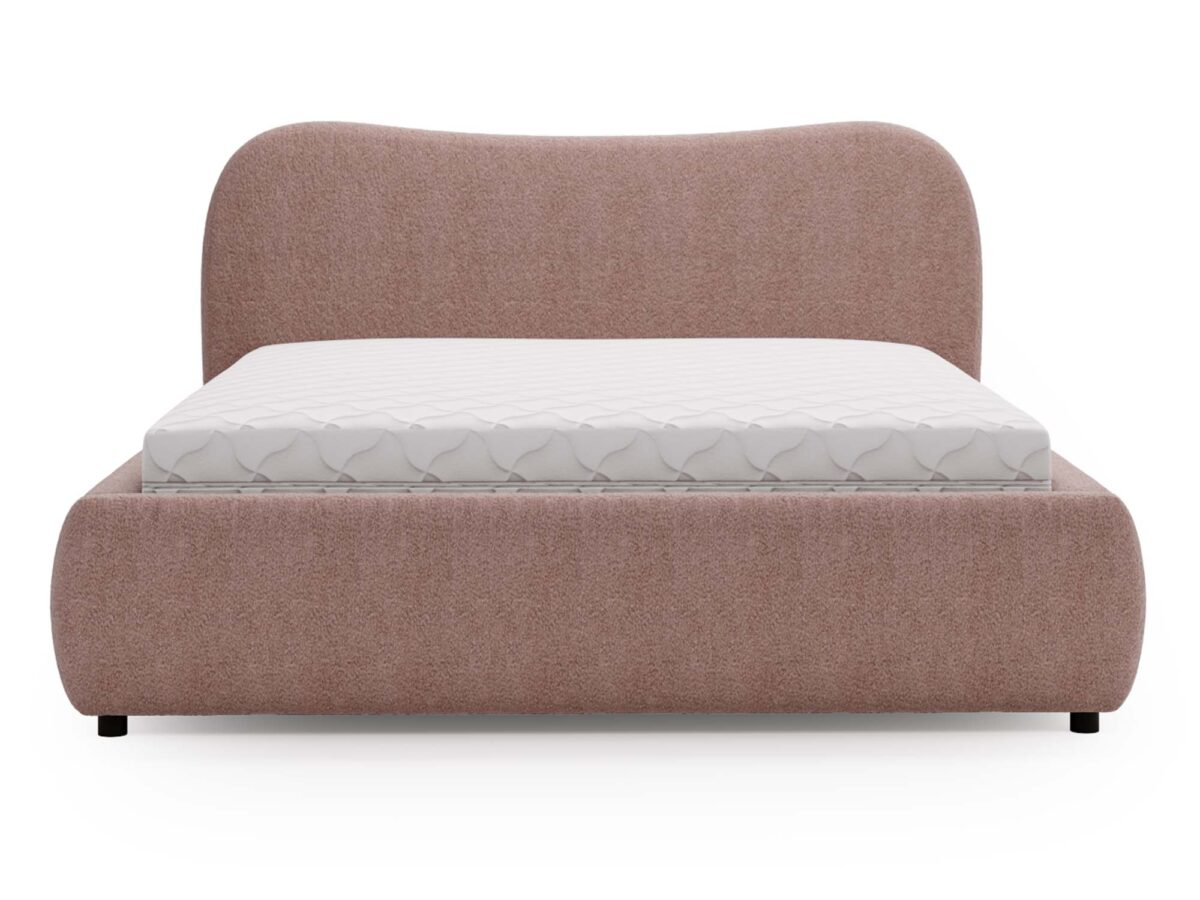 Modernes Polster-Doppelbett DEMISA