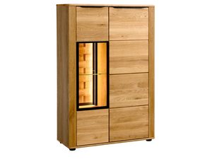 Miniatúra 8 - Skriňa z masívneho dubového dreva s dekoratívnym osvetlením