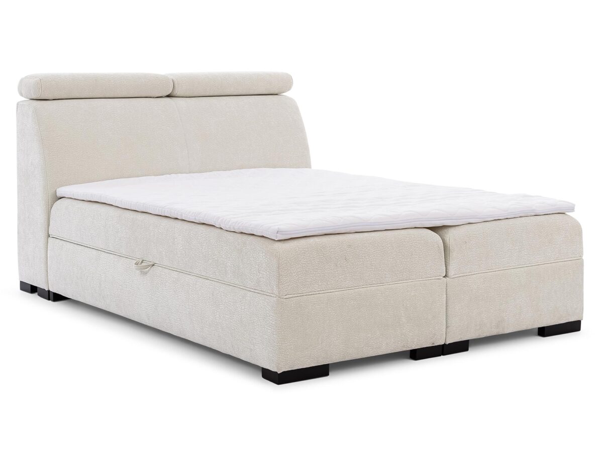 Modernes Doppel-Boxspringbett ARBUSTO