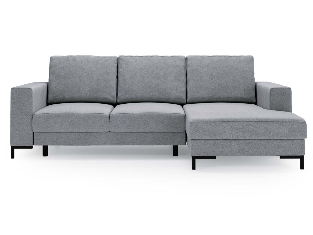 Klassisches L-förmiges Ecksofa mit Schlaffunktion DILENSO