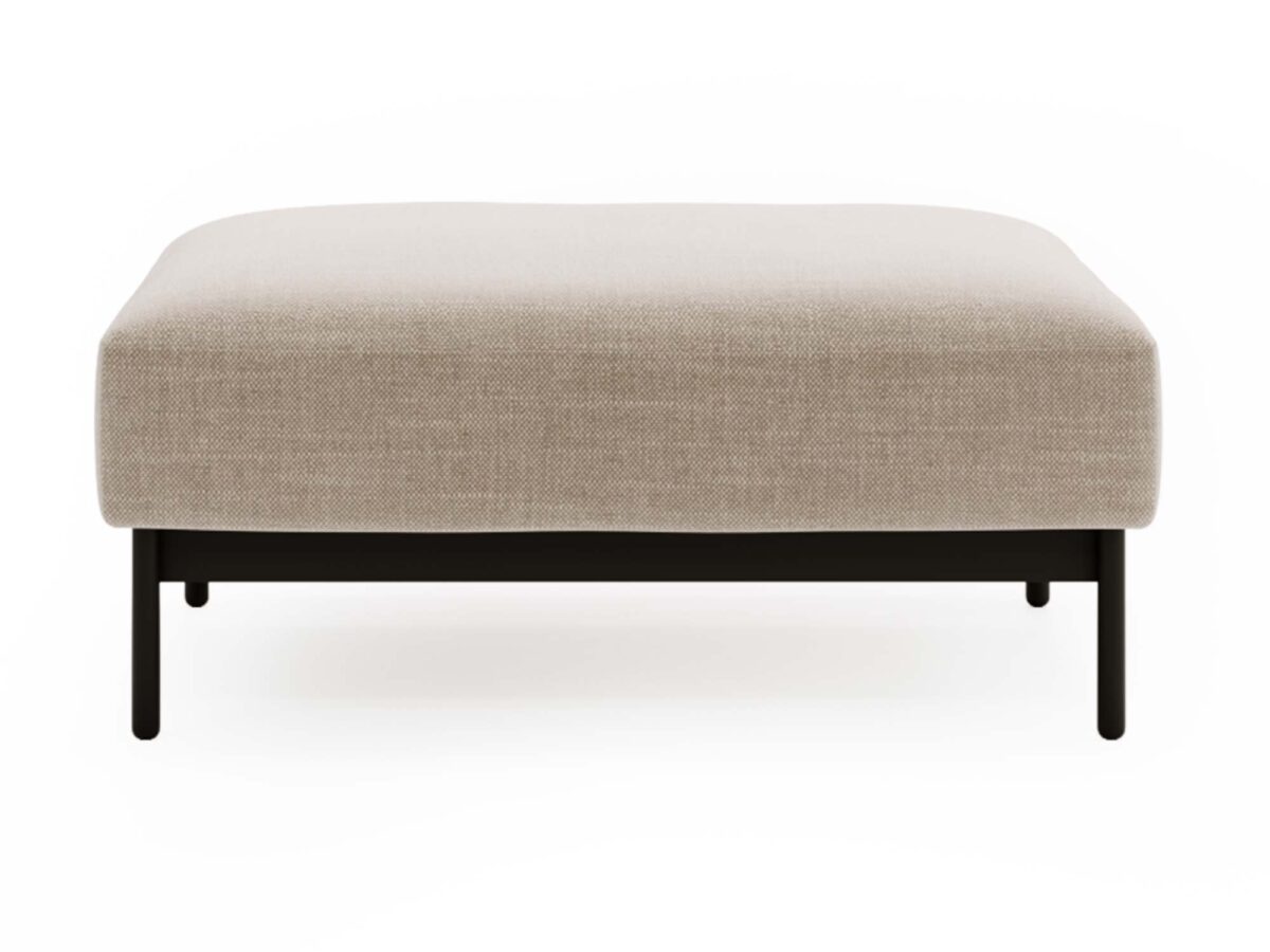 Eleganter Pouf Fußhocker ELLIZA