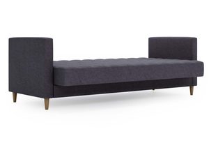 Miniaturbild 15 - Sofa mit graphitfarbenem Stoffbezug, eleganter Verarbeitung und niedriger Sitzfläche