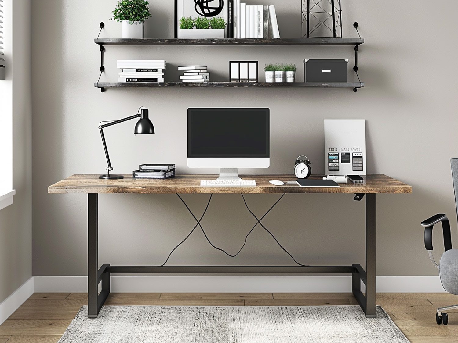 Moderní psací stoly do domácí pracovny – ergonomie a styl v jednom