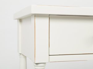 Miniatura 2 - Příborník ve stylu rustykalnym z dřevěnými čely a policemi