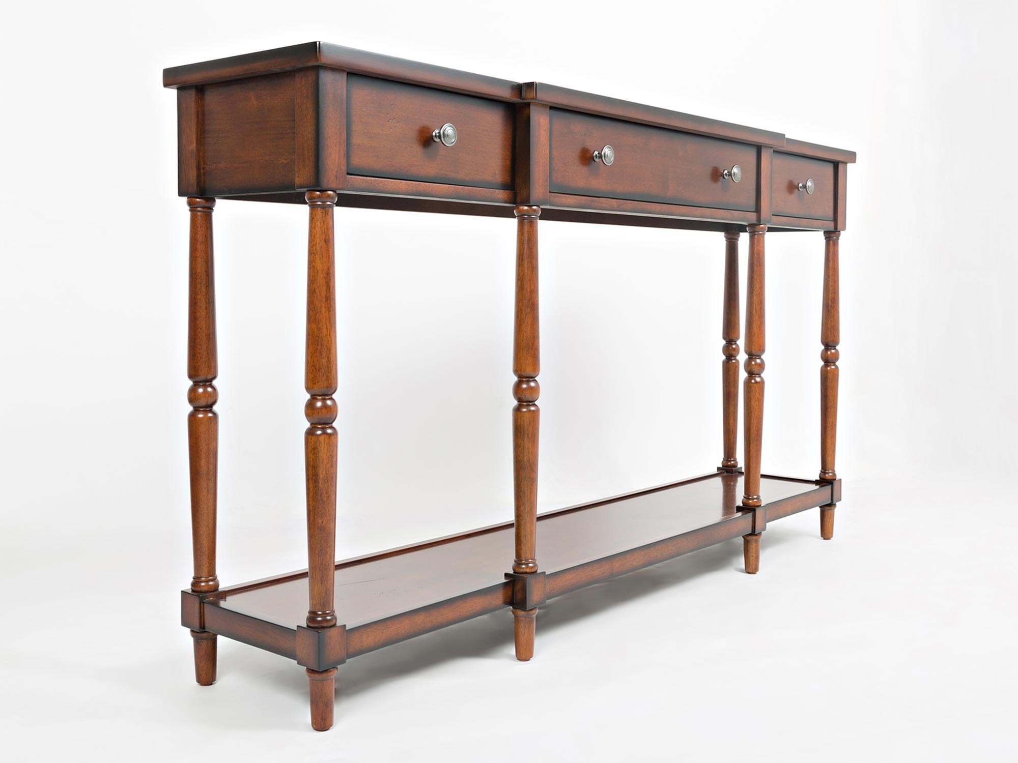 Konsola w stylu rustykalnym