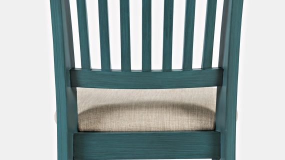 Miniaturka 1 - Drewniane krzesło z tapicerowanym siedziskiem do klasycznej jadalni