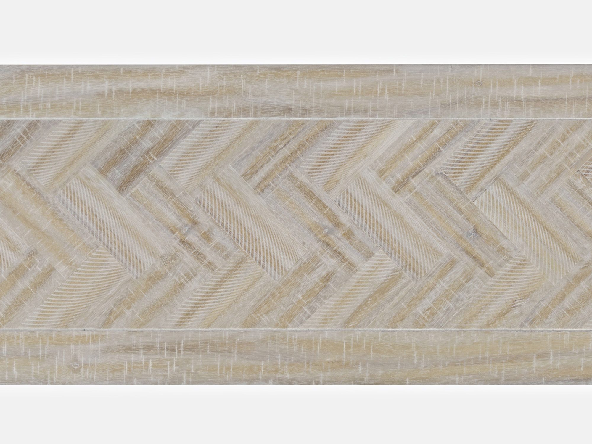 Detal blatu w jodełkę do stylowych mebli