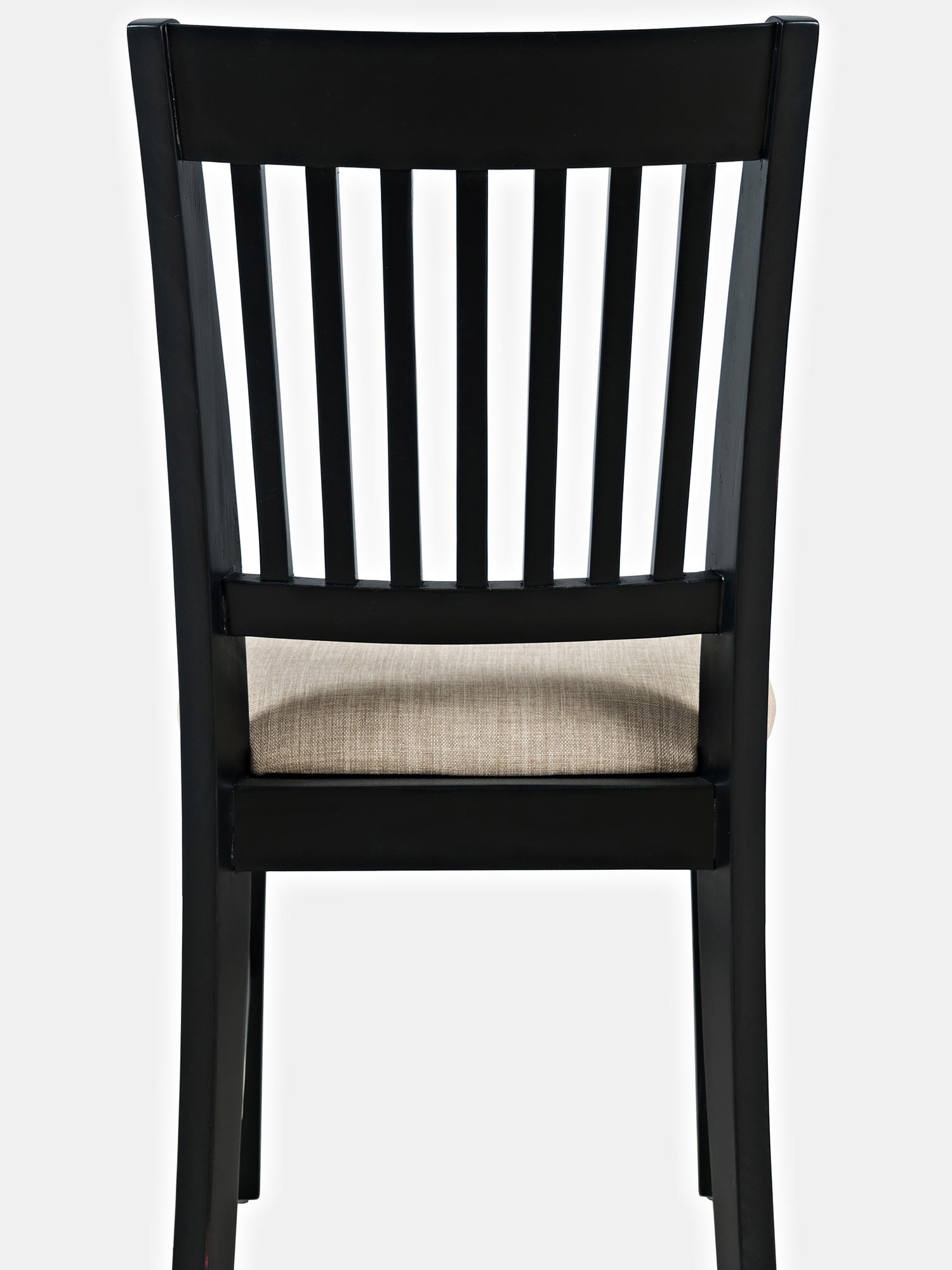 Krzesło tapicerowane w kolorze czarnym