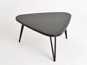Miniatura 2 - Stolek retro kawowy s deskou stolu imitujacym kamien