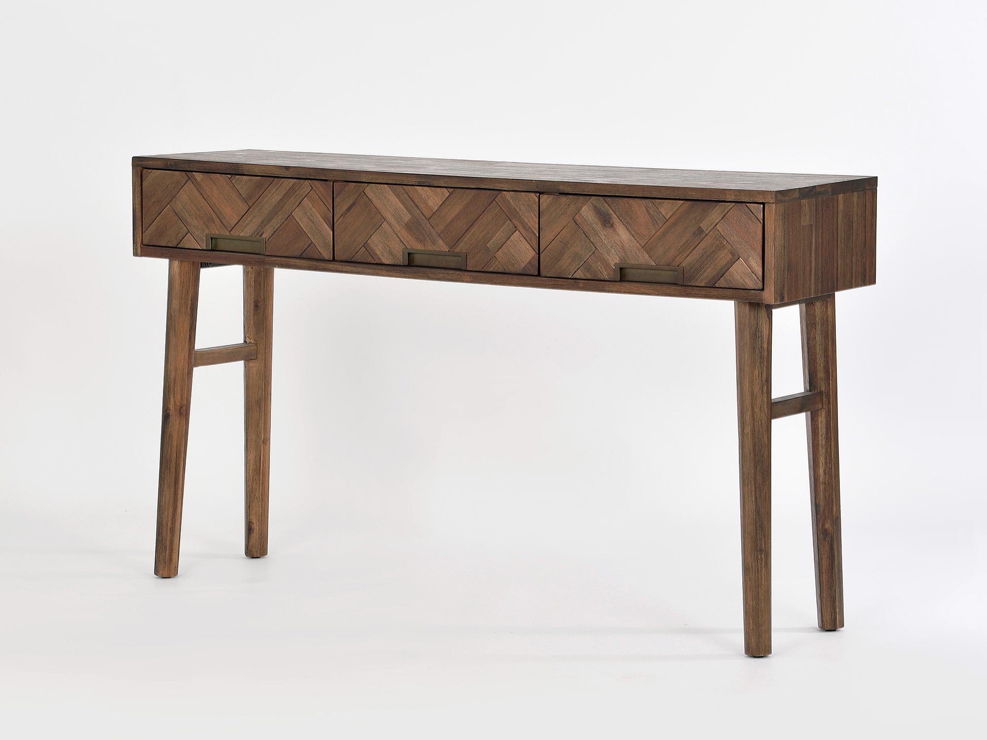 Biurko z drewnianym blatem i szufladą do klasycznego gabinetu