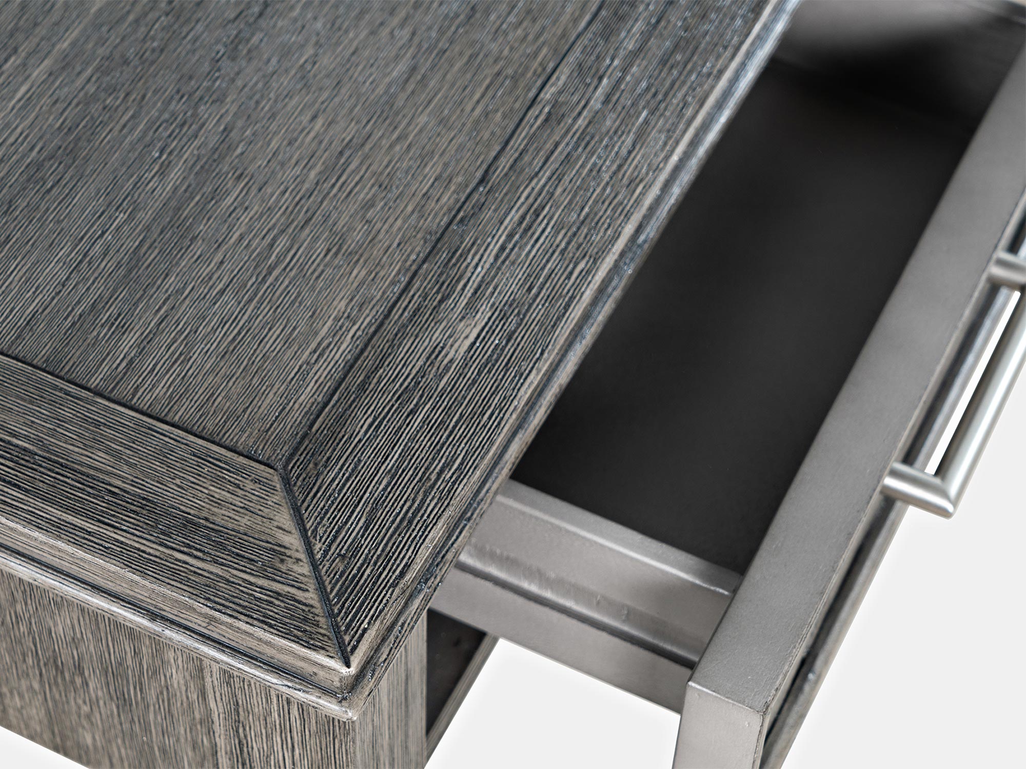 Detal szuflady biurka klasycznego