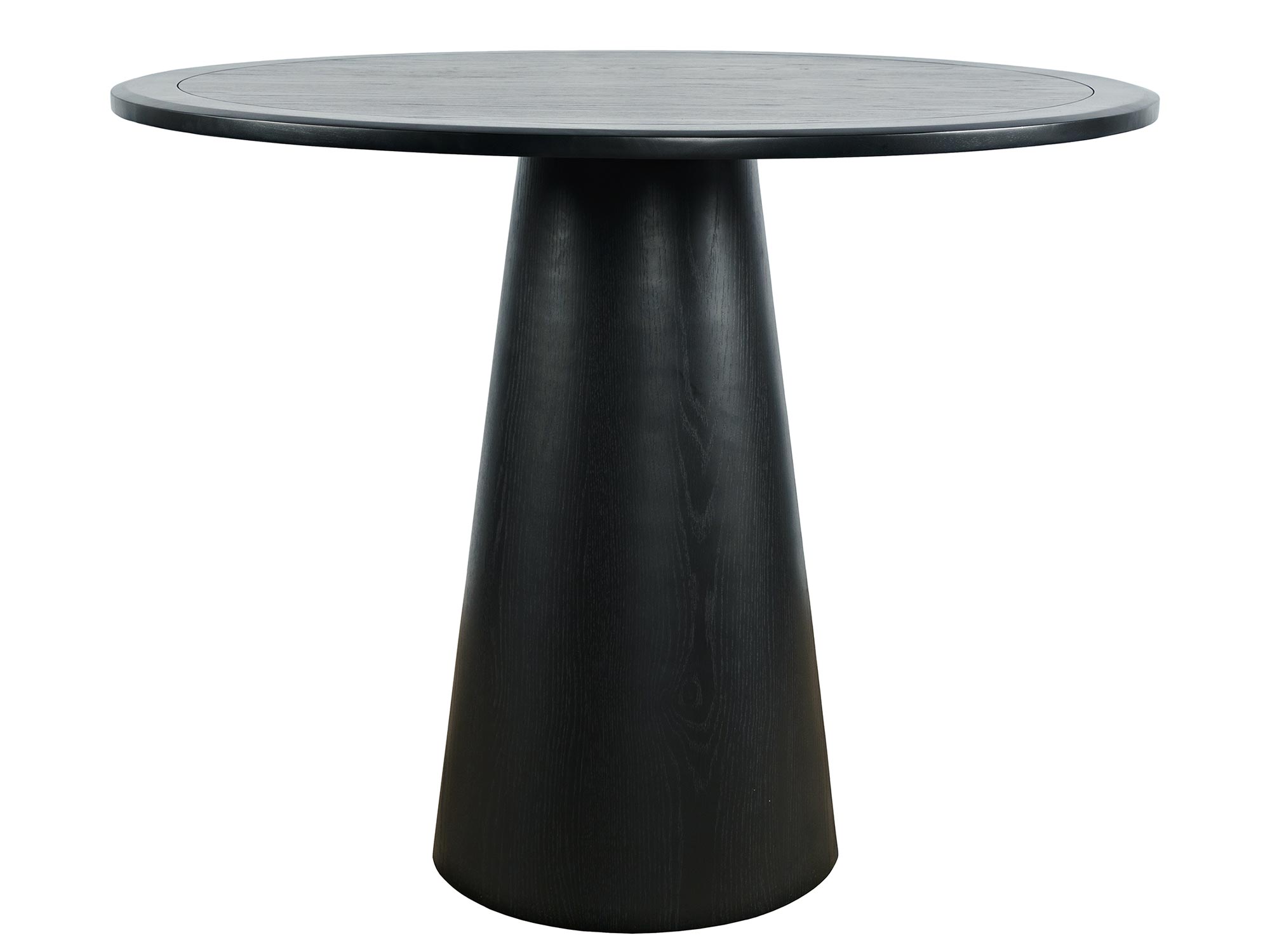 Drewniany stół w stylu rustykalnym z solidną podstawą