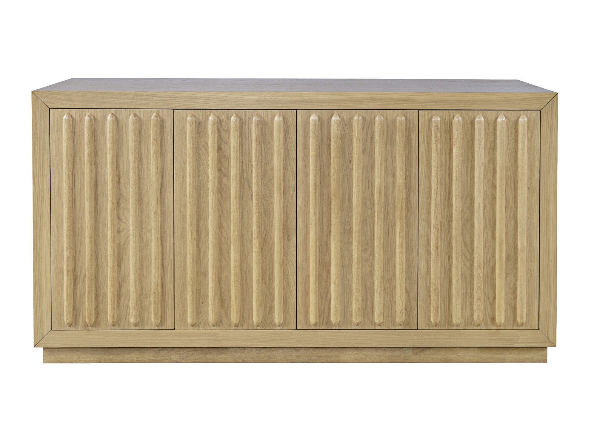 Nowoczesna ryflowana komoda