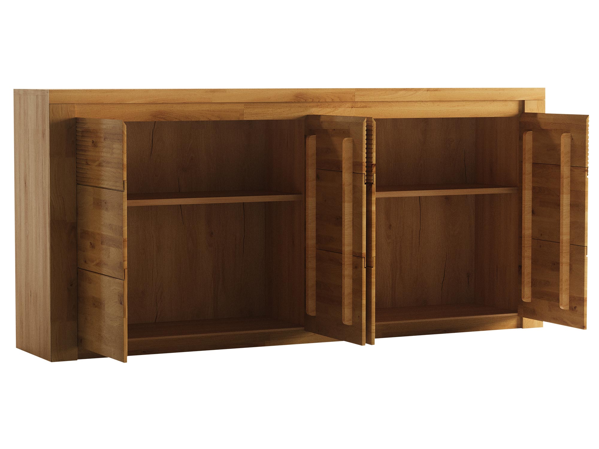 Komoda z drewna w stylu industrialnym