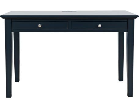 Klasyczne biurko z szufladami do gabinetu w stylu vintage