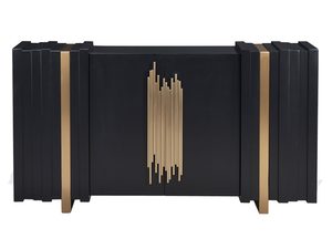 Miniatúra 5 - Designerská komoda s kovovým frontom a zlatými detailmi