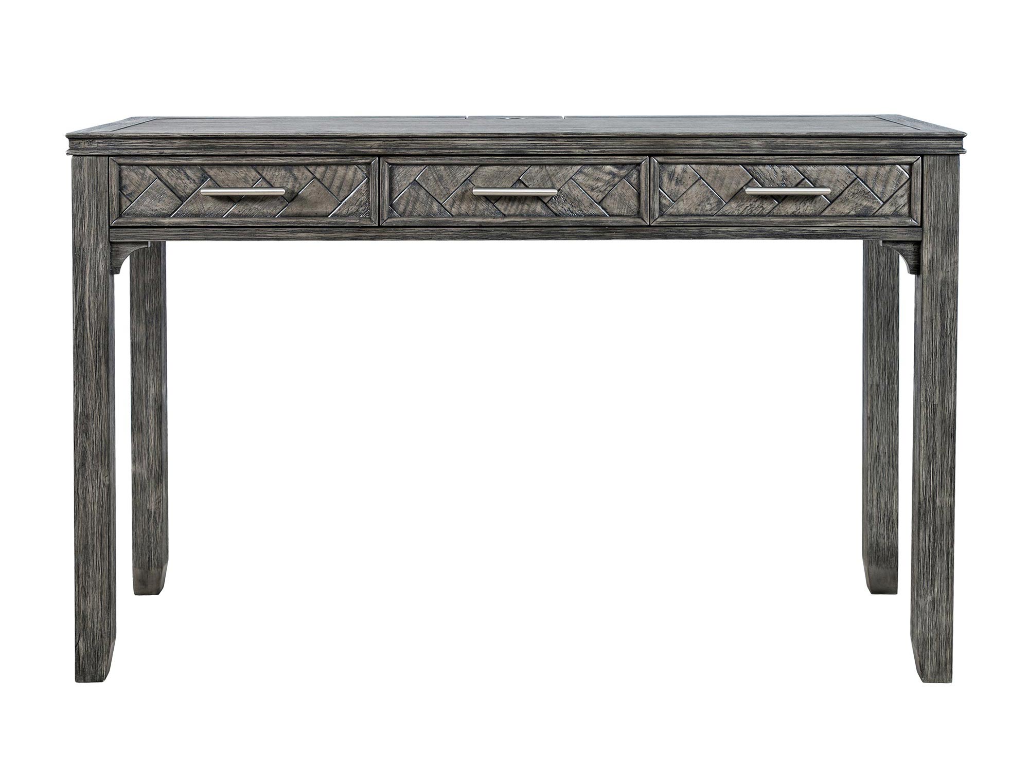 Biurko klasyczne ciemnoszare