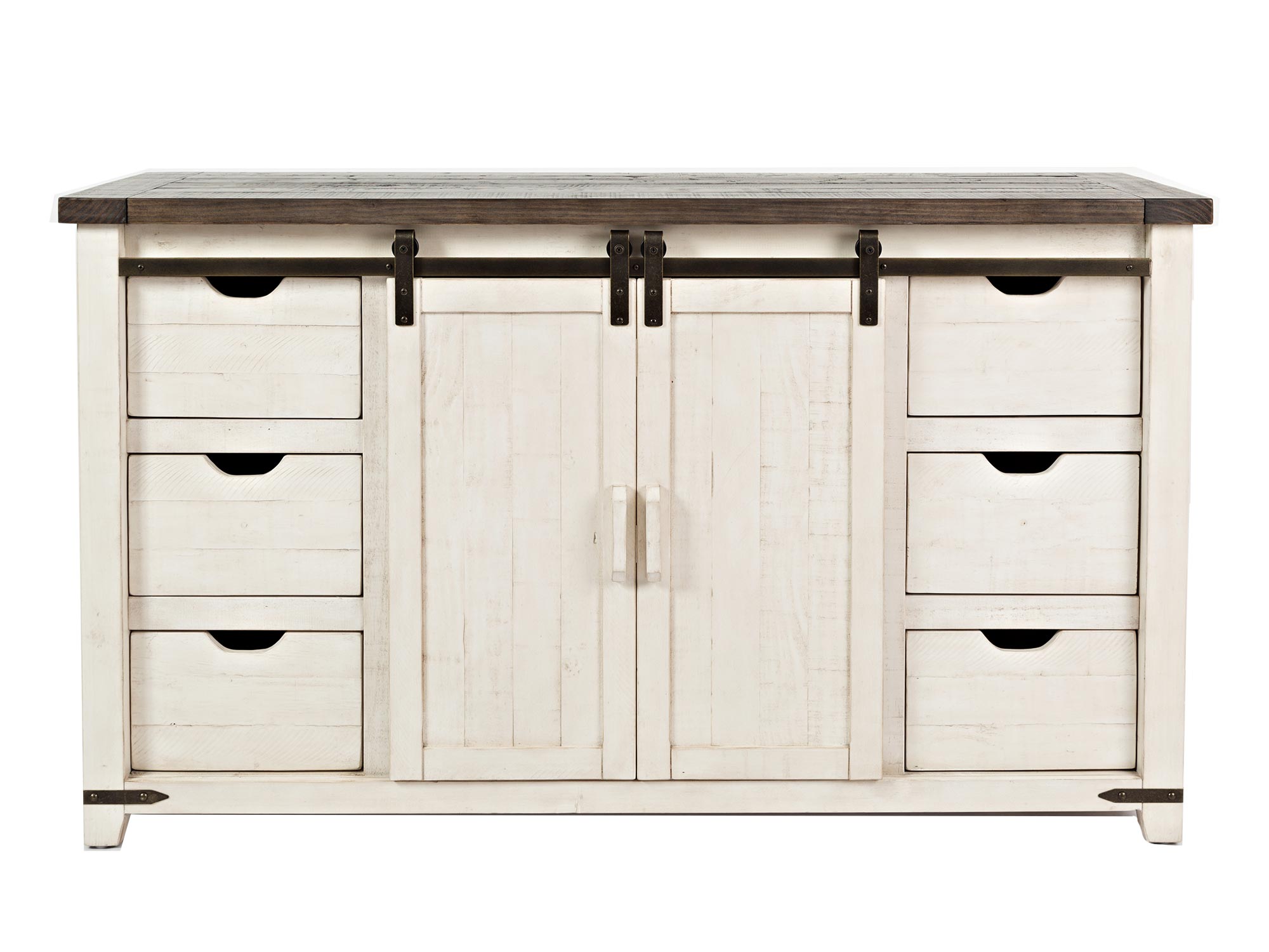 Rustykalna komoda sosnowa