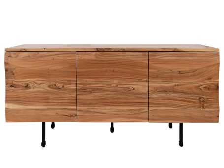 Detal drewnianego blatu z widocznym usłojeniem