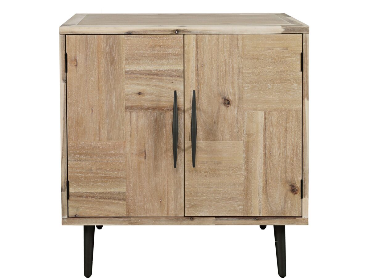 Kommode Mid-Century Akazie Intarsien Avola