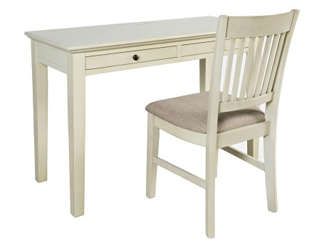 Biurko w stylu prowansalskim z szufladami do gabinetu