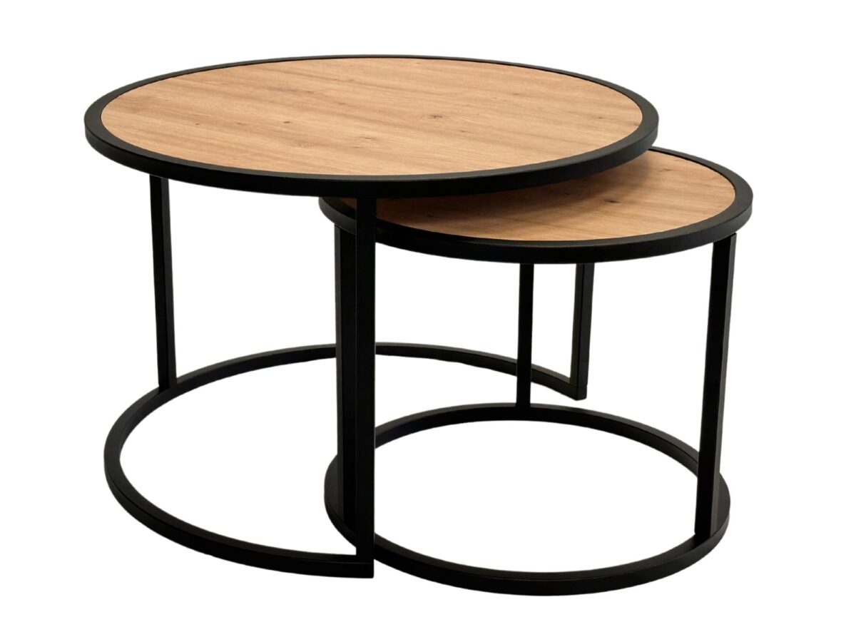 Modernes industrielles Couchtisch-Set Loft