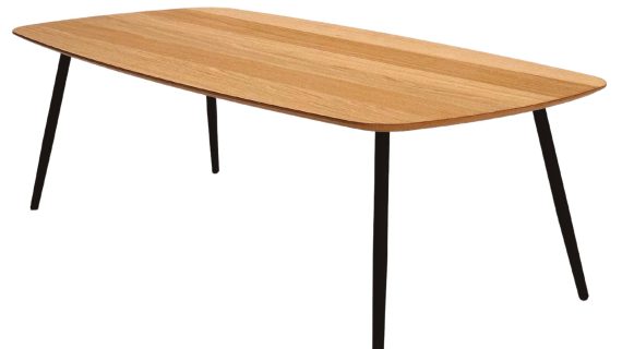 Miniaturka 1 - Stolik Drewniany Geometryczny z Masą Formy – Linaro 05