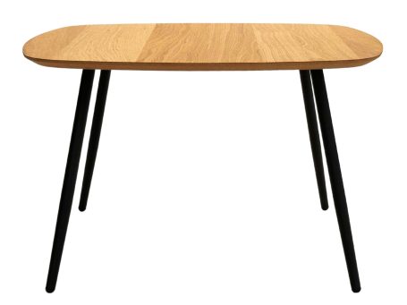 Stolik Drewniany Nowoczesny z Geometryczną Formą – Linaro 03