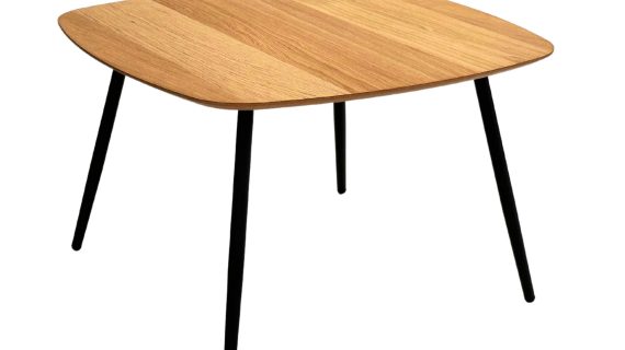 Miniaturka 1 - Stolik Drewniany Nowoczesny z Geometryczną Formą – Linaro 03