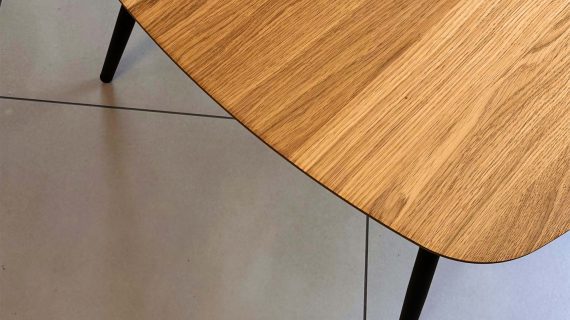 Miniaturka 5 - Stolik Drewniany Nowoczesny z Geometryczną Formą – Linaro 03