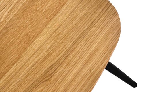 Miniaturka 2 - Stolik Dębowy z Metalową Ramą – Linaro 02