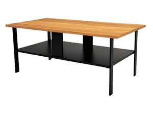 Miniatura 1 - Stolek z obdélníkovým deskou a černými nohami