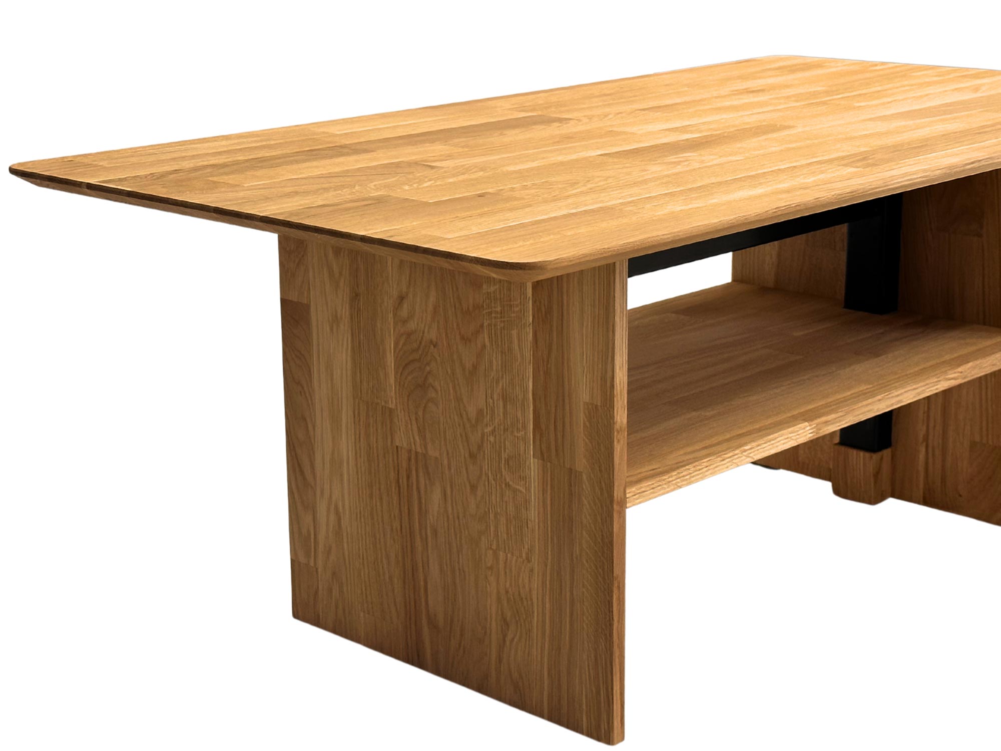 Stolik dębowy z minimalistycznym designem