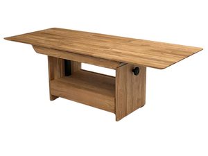 Miniatura 3 - Rozkládací konferenční stolek dubová s nastavením výšky perspektiva