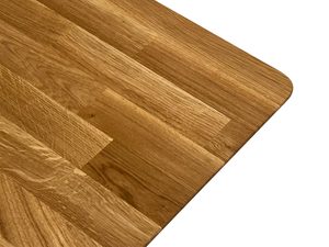 Miniaturka 4 - Blat dębowy detal usłojenia naturalnego drewna zbliżenie