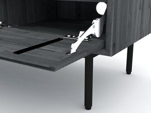 Miniatura 1 - Detaily komody RTV v barvě šedým
