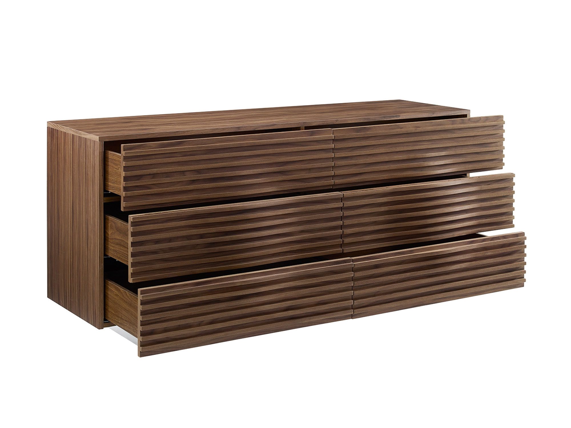 komoda z litego drewna dębowego z trzema szufladami w stylu nowoczesnym