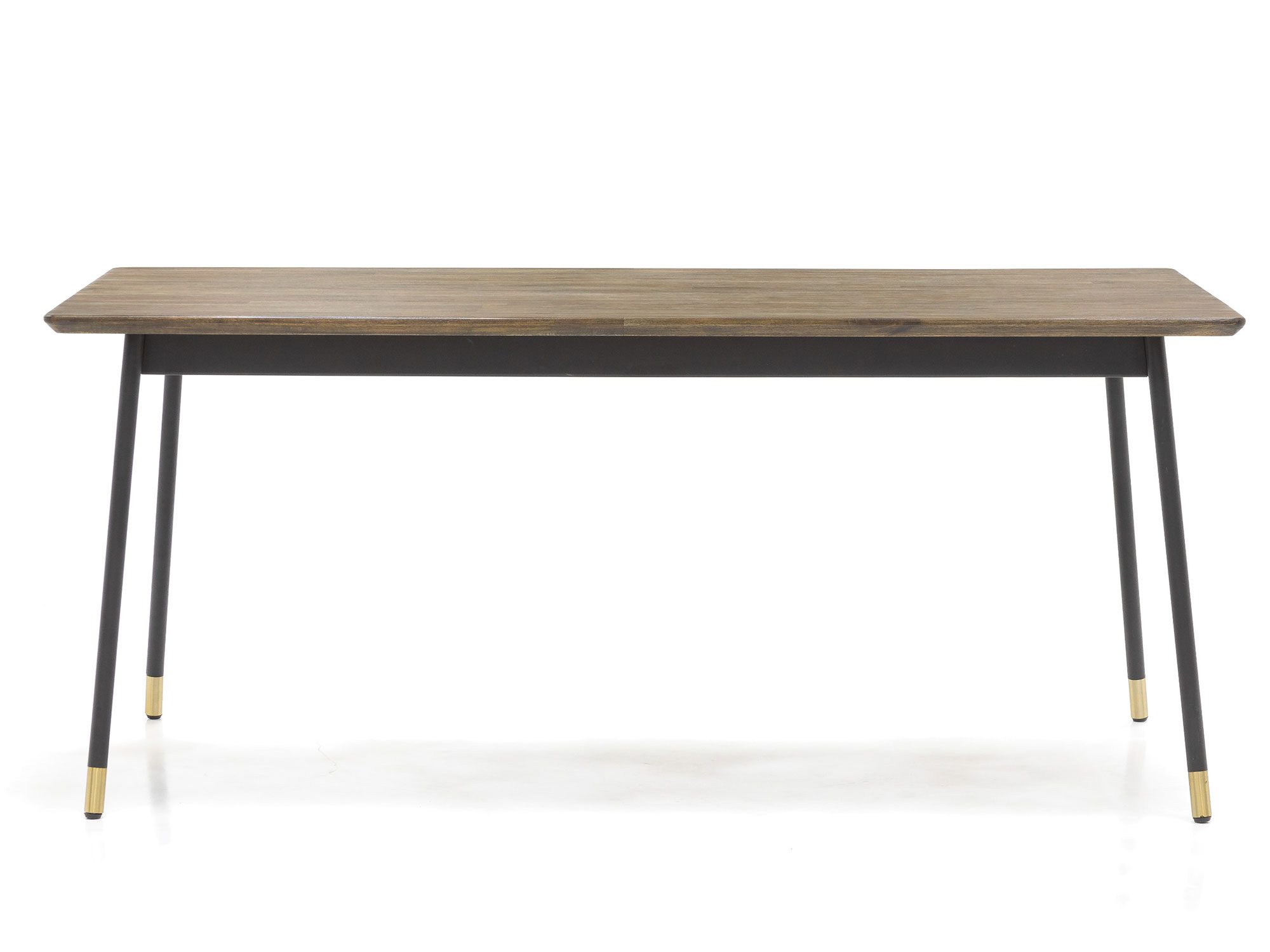 Stół retro z metalowymi nogami