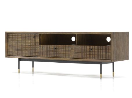 Szafka pod telewizor drewniana