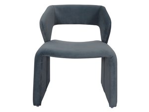 Miniatúra 4 - Designerský sivé kreslo s mäkkou, modernou formou