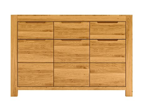 Komoda z dziewięcioma szufladami w nowoczesnym stylu