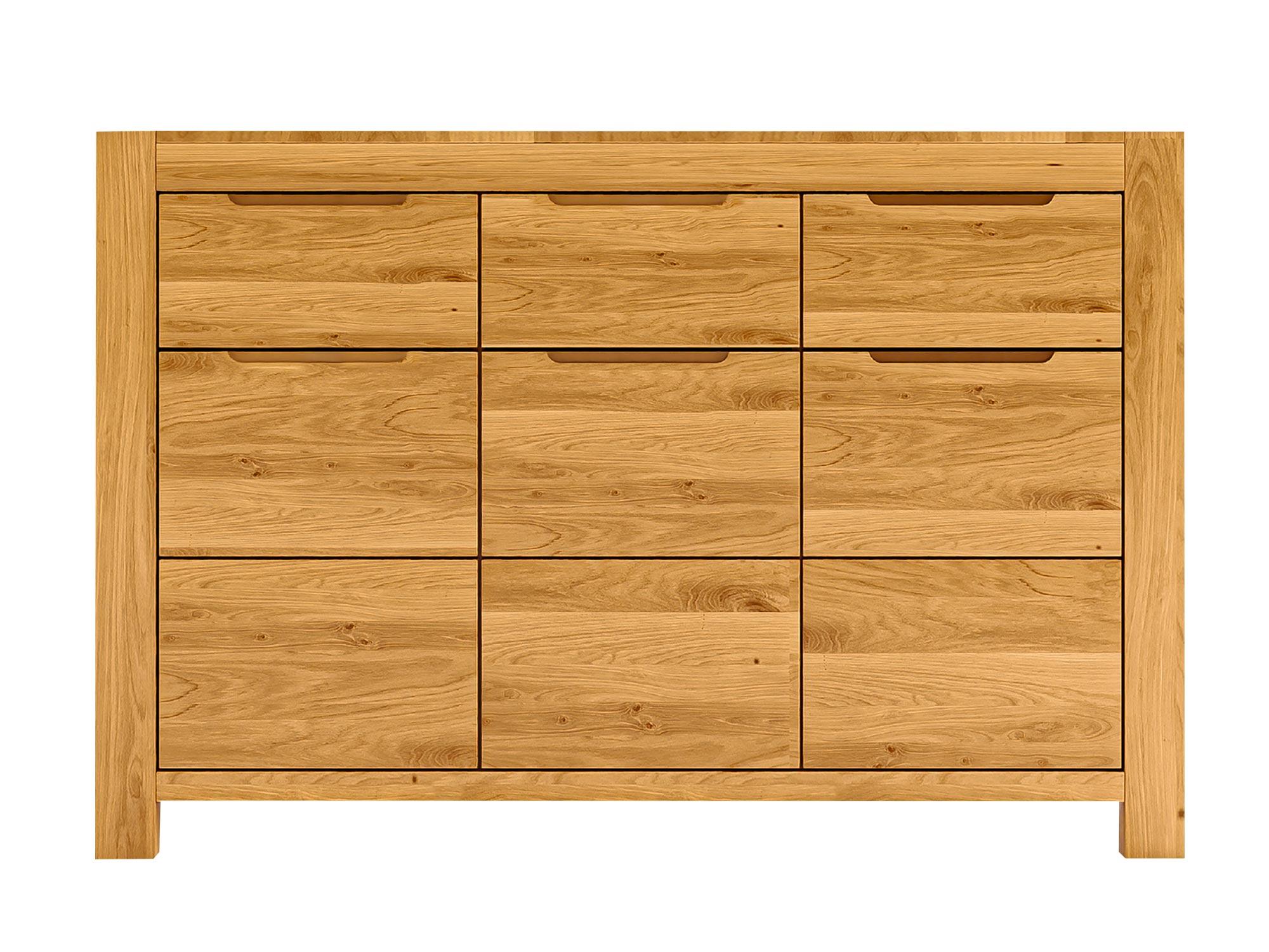 Komoda z dziewięcioma szufladami w nowoczesnym stylu