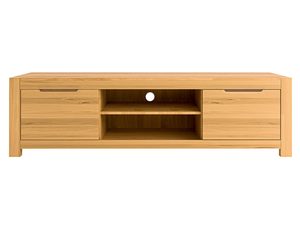 Miniatúra 6 - Drevená TV skriňa s tromi priehradkami a miestom na zariadenia